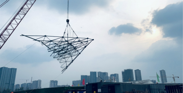 天府藝術公園o文博坊片區場館建設項目網架全部吊裝完成1_meitu_2.jpg